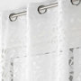 Voir la diapositive 3 : Paris Prix Rideau Voilage à Œillets Maille  Manon  140x280cm Blanc