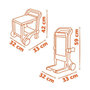 Voir la diapositive 5 : SMOBY Smoby - Black+Decker - Diable + Boite 3 en 1