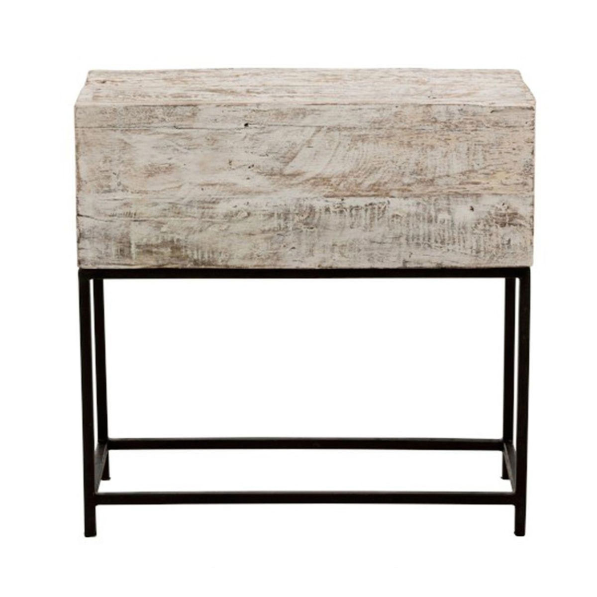 Paris Prix Console 8 Tiroirs en Bois  Marina  76cm Naturel