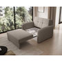 Voir la diapositive 4 : BEST MOBILIER Michelle - fauteuil convertible avec coffre en velours