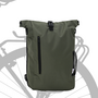 Voir la diapositive 2 : VIDAXL Sac à vélo pour support de sacoche 20 L vert olive 31x13x58 cm