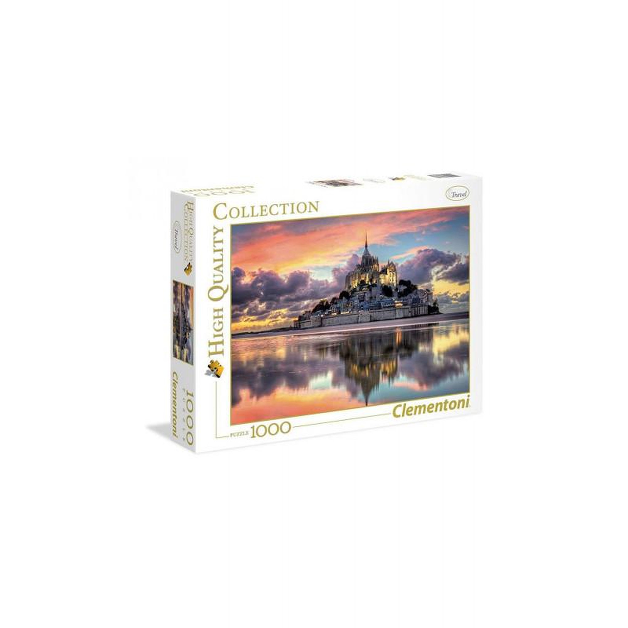 CLEMENTONI Puzzle 1000 pièces Clementoni High Quality Mont Saint Michel
