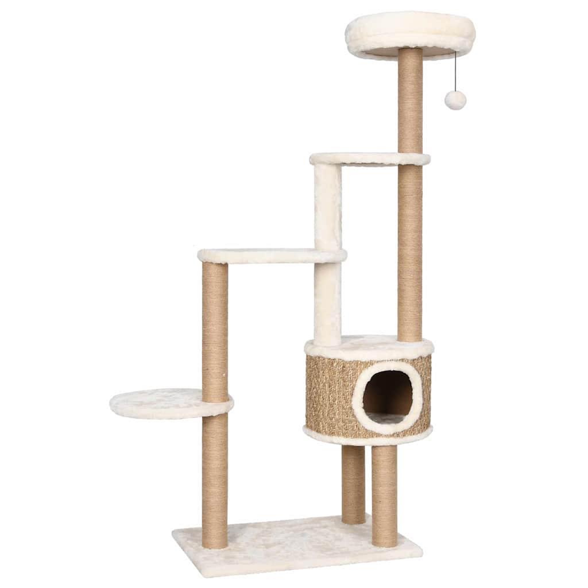 Voir la diapositive 2 : VIDAXL Arbre a chat coussin de luxe et grattoir 148 cm herbiers marins