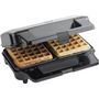 Voir la diapositive 2 : Bestron Croque-gaufre-gril 3en1 900w noir/inox - asg90xxl