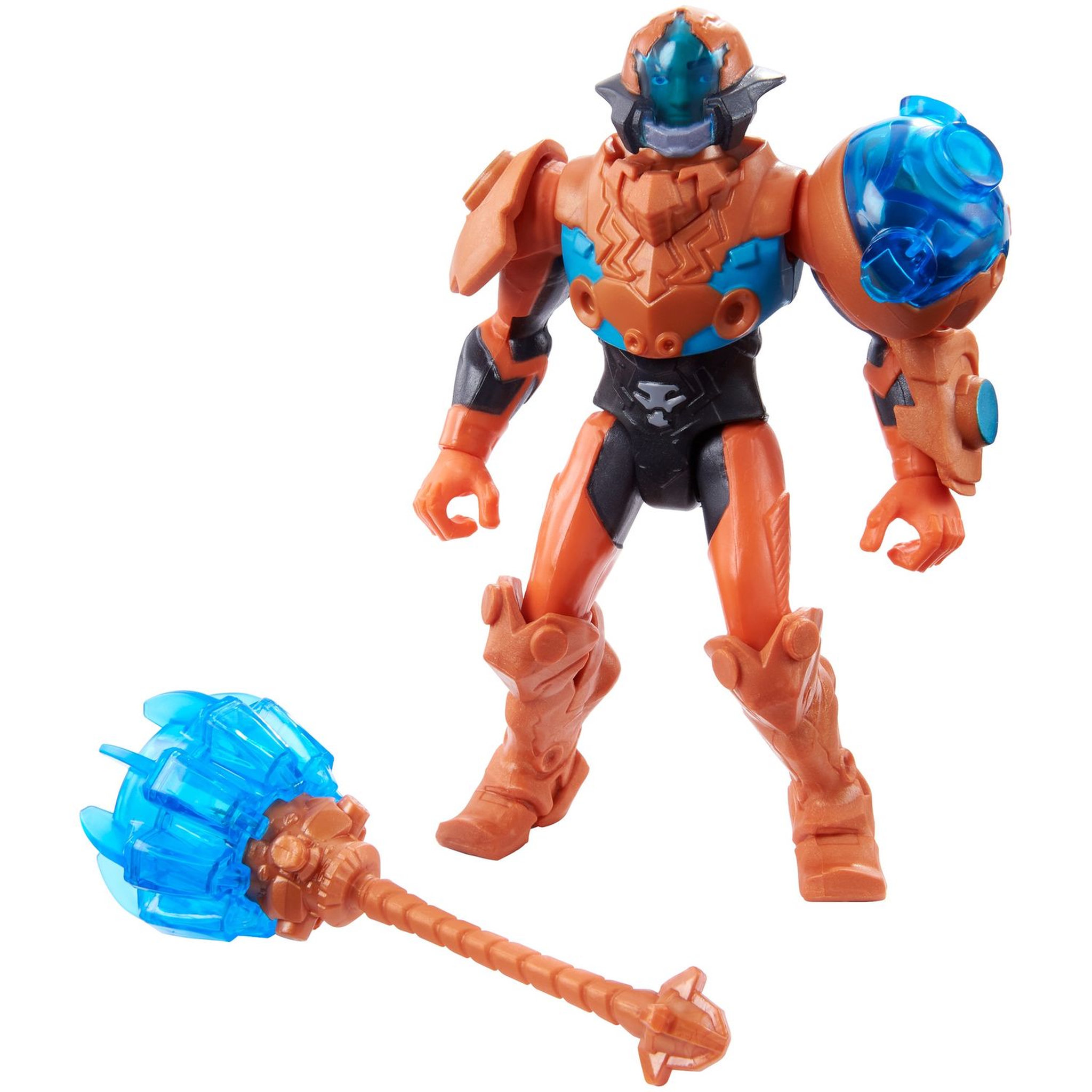 Voir la diapositive 2 : MATTEL Figurine articulée Le Maitre d'armes à fonction - Musclor et les Maîtres de l&rsquo;Univers