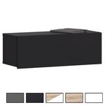 IDIMEX Tiroir suspendu THALA, en bois. Coloris disponibles : Blanc, Marron, Gris, Noir