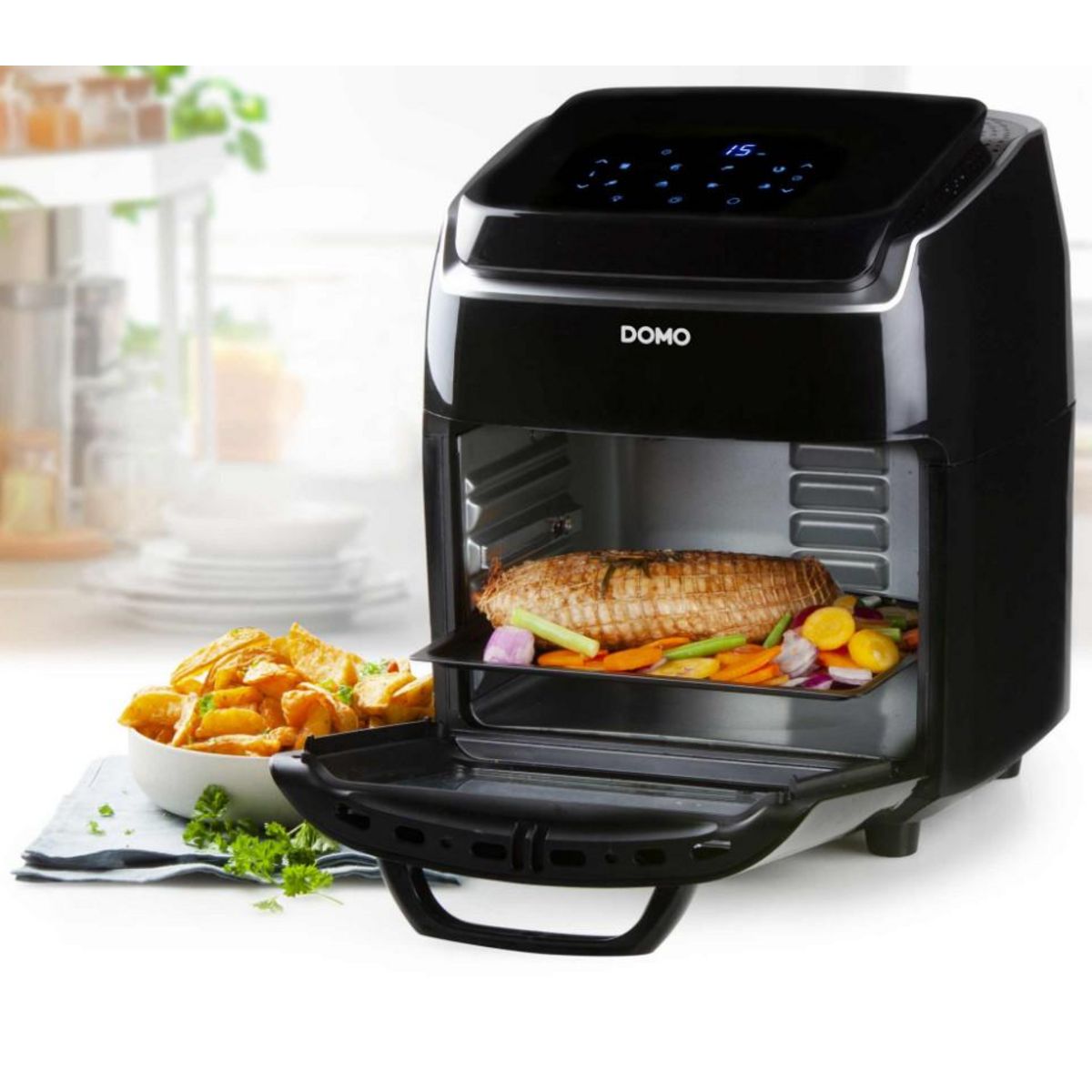 Domo Friteuse sans huile 10l 1800w noir - do534fr