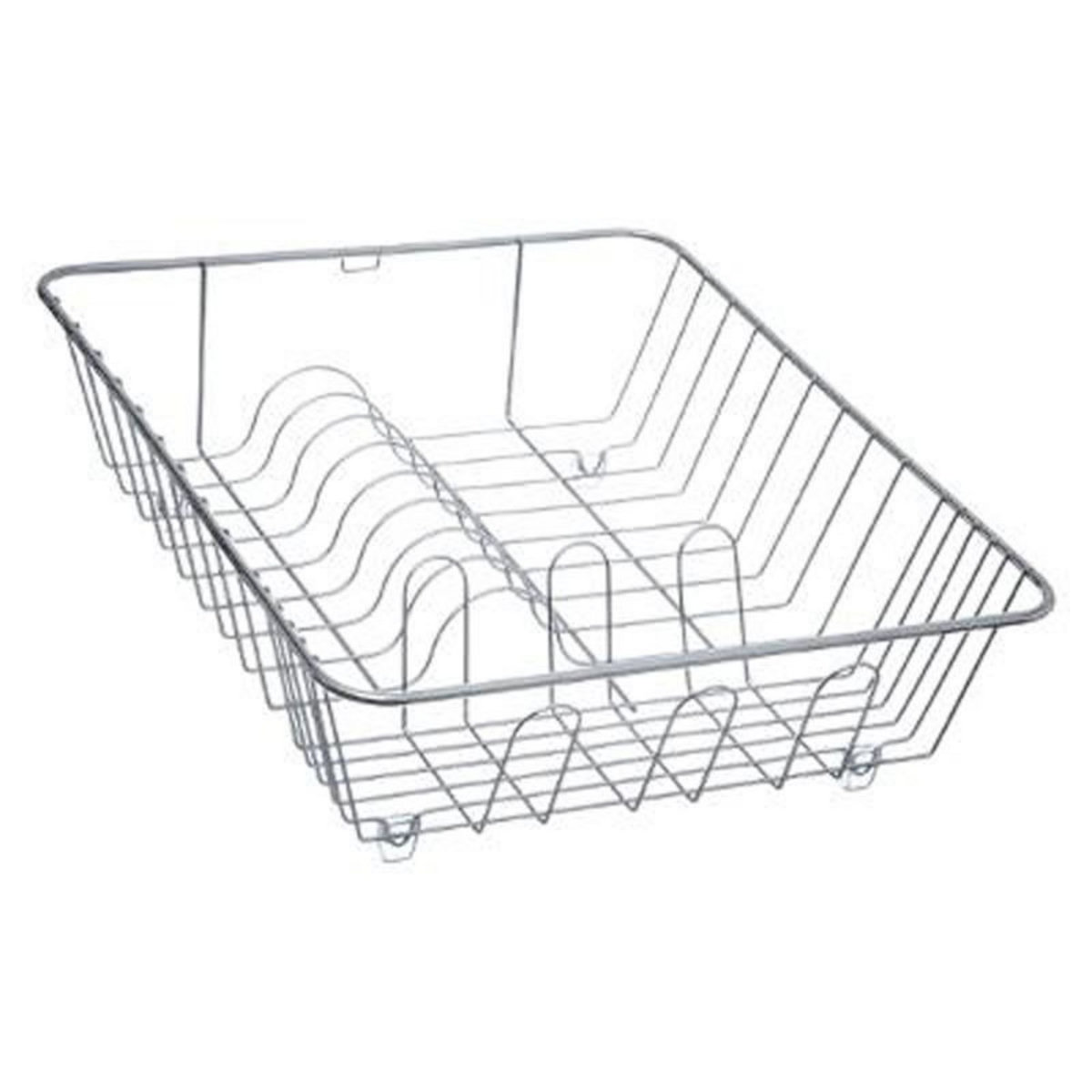  Égouttoir à Vaisselle Métal  Drainer  39x34cm Argent