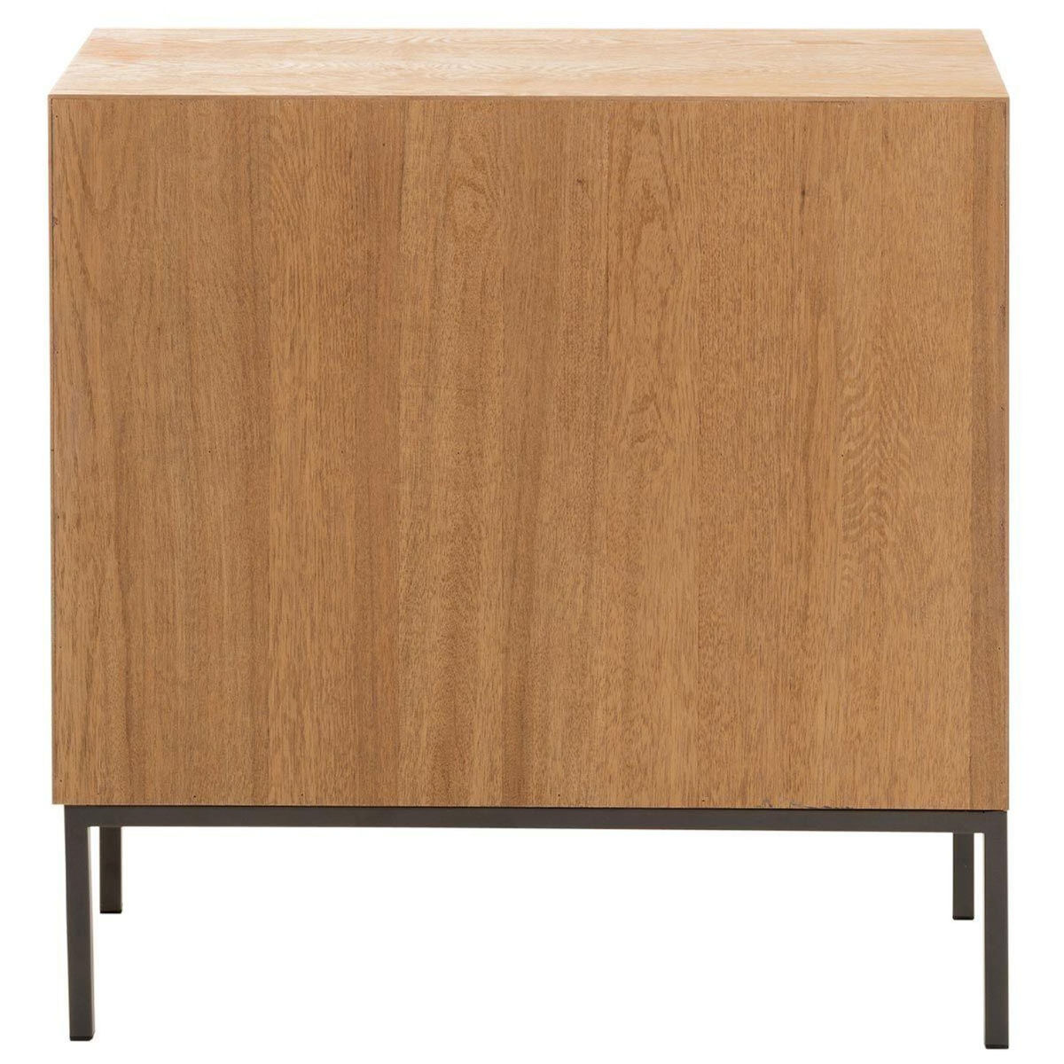 Paris Prix Buffet 2 Portes en Bois  Dresa  80cm Naturel
