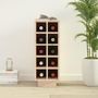 Voir la diapositive 3 : VIDAXL Armoire à vin 23x34x61 cm Bois de pin massif