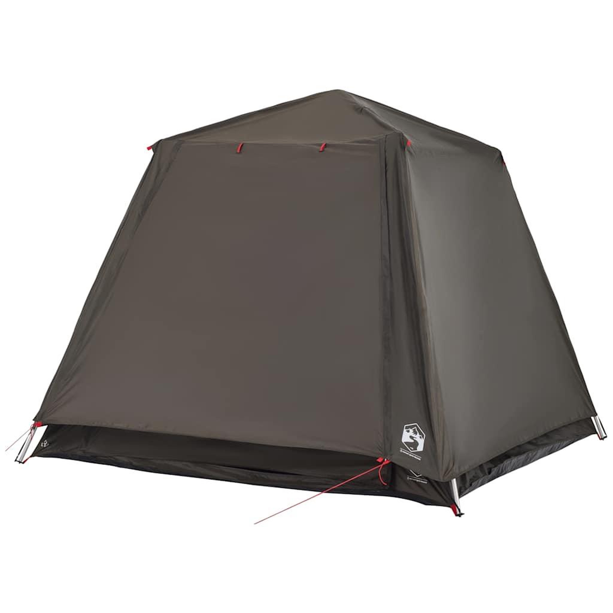 Voir la diapositive 5 : VIDAXL Tente de peche 4 personnes marron liberation rapide