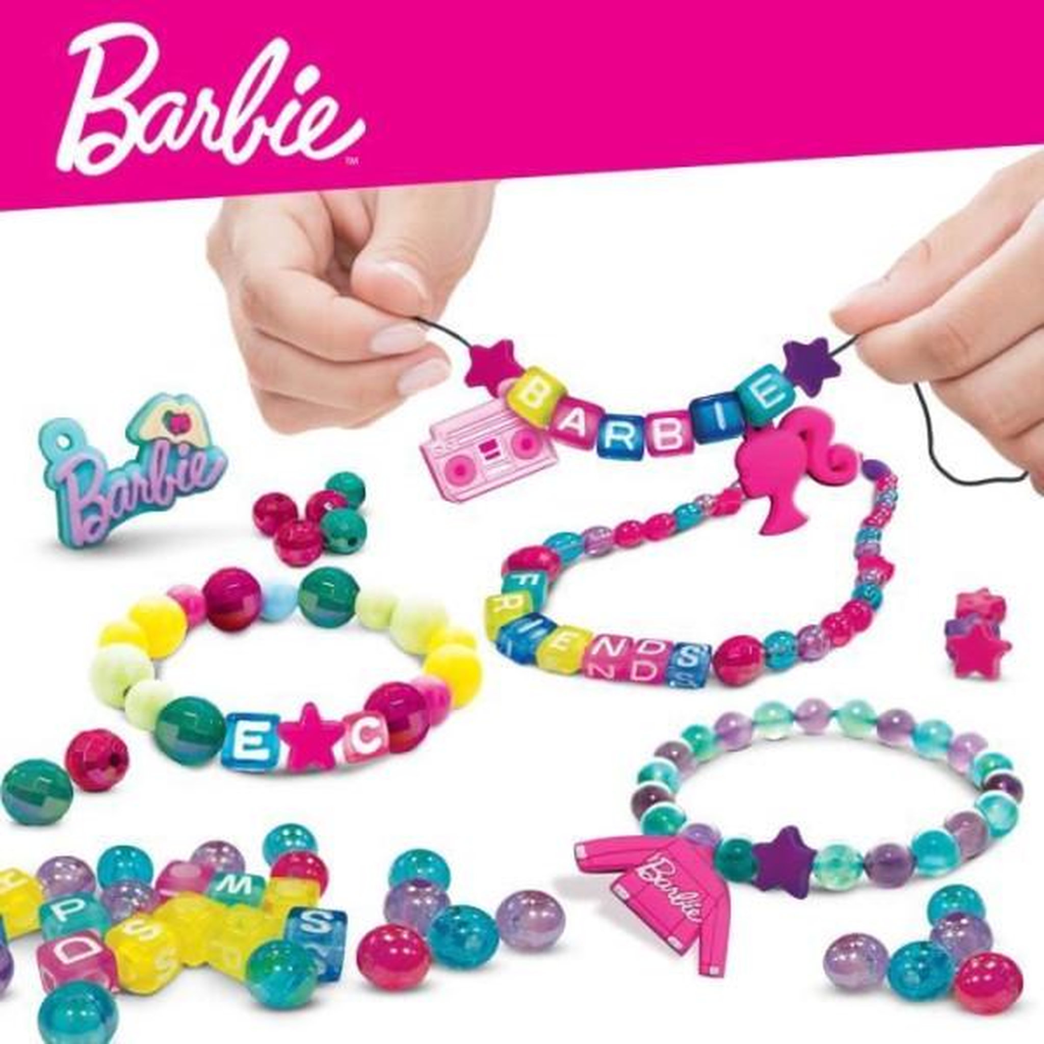 Voir la diapositive 4 : LISCIANI GIOCHI Sac mode bijoux - LISCIANIGIOCHI - BARBIE - Bijoux Variés, Matériaux Créatifs
