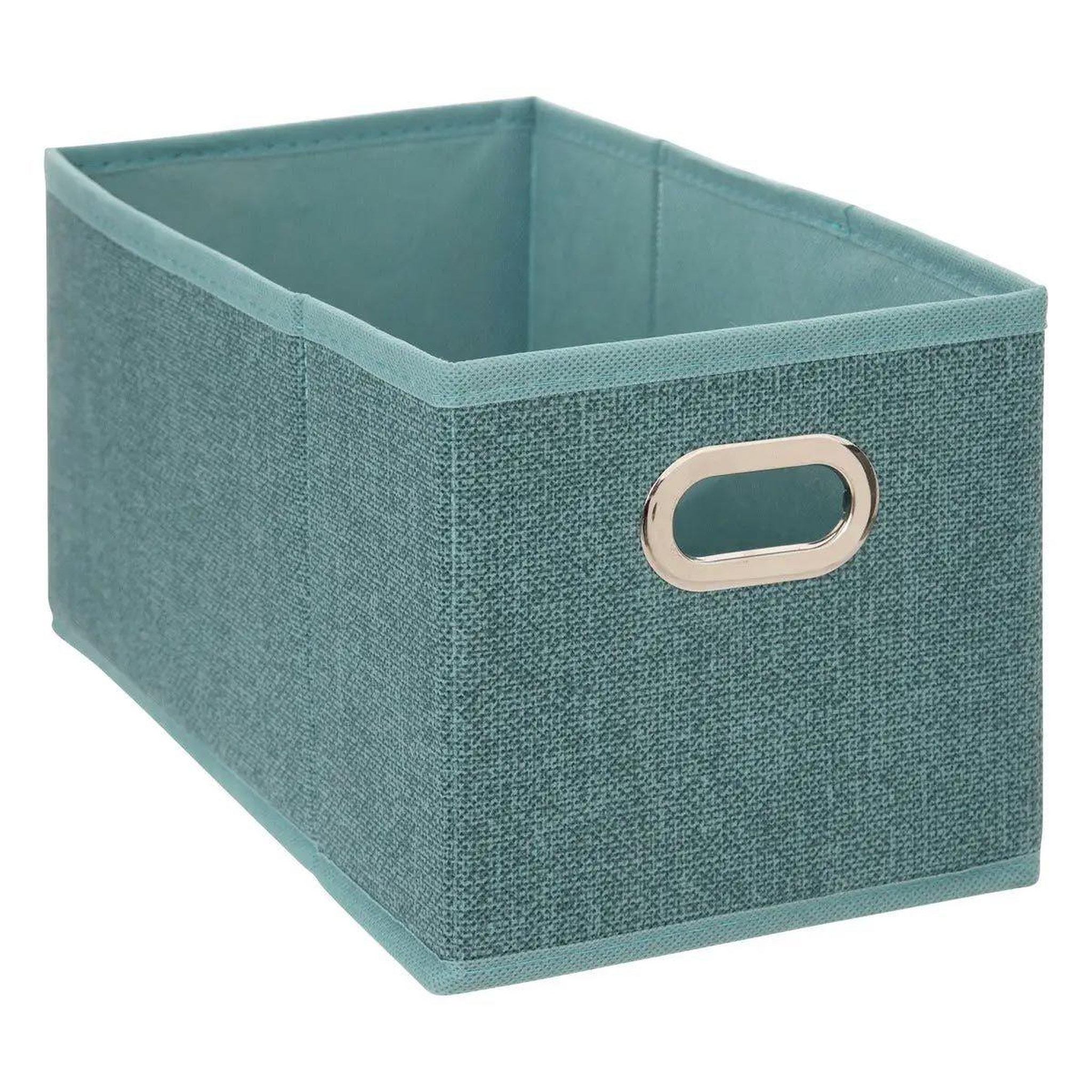 FIVE Boîte de rangement pliable  mix n'modul  15x31cm pétrole chiné