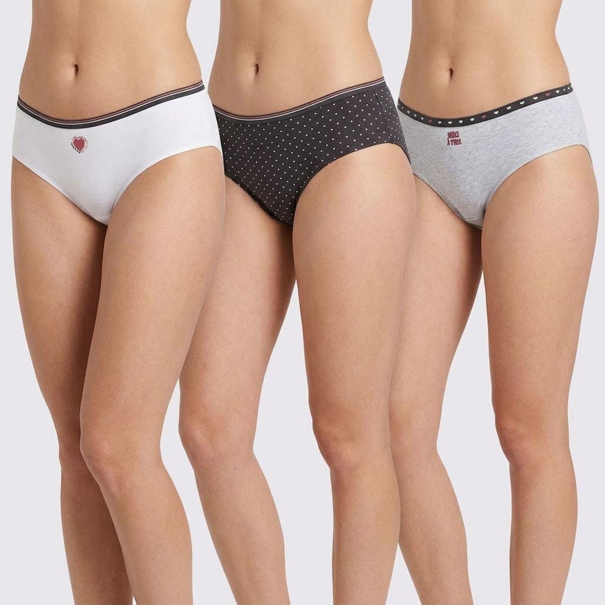 OZABI OZABI Pack Culottes Fille Coton - Lot de 6