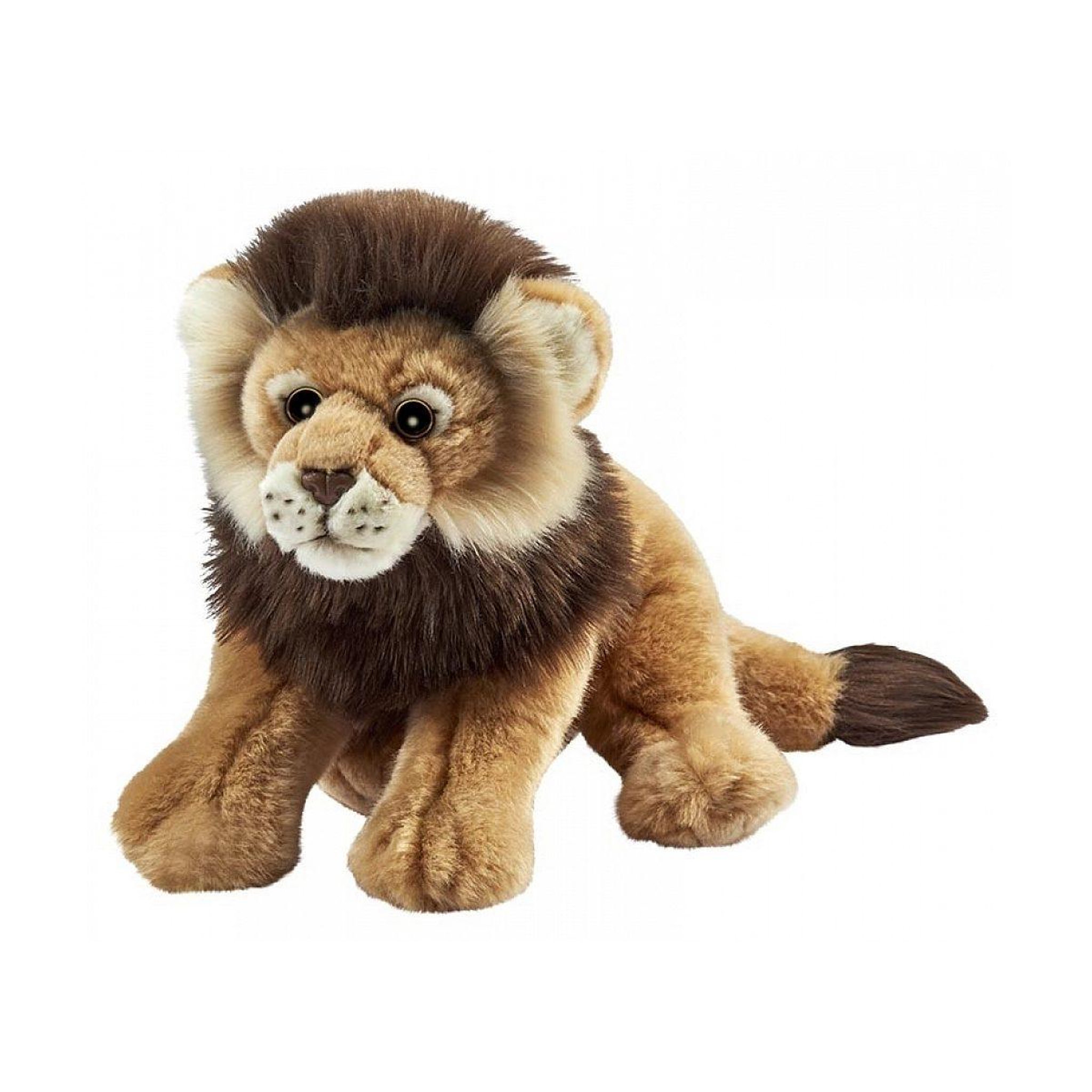Anima Peluche  lion couché 32 cm