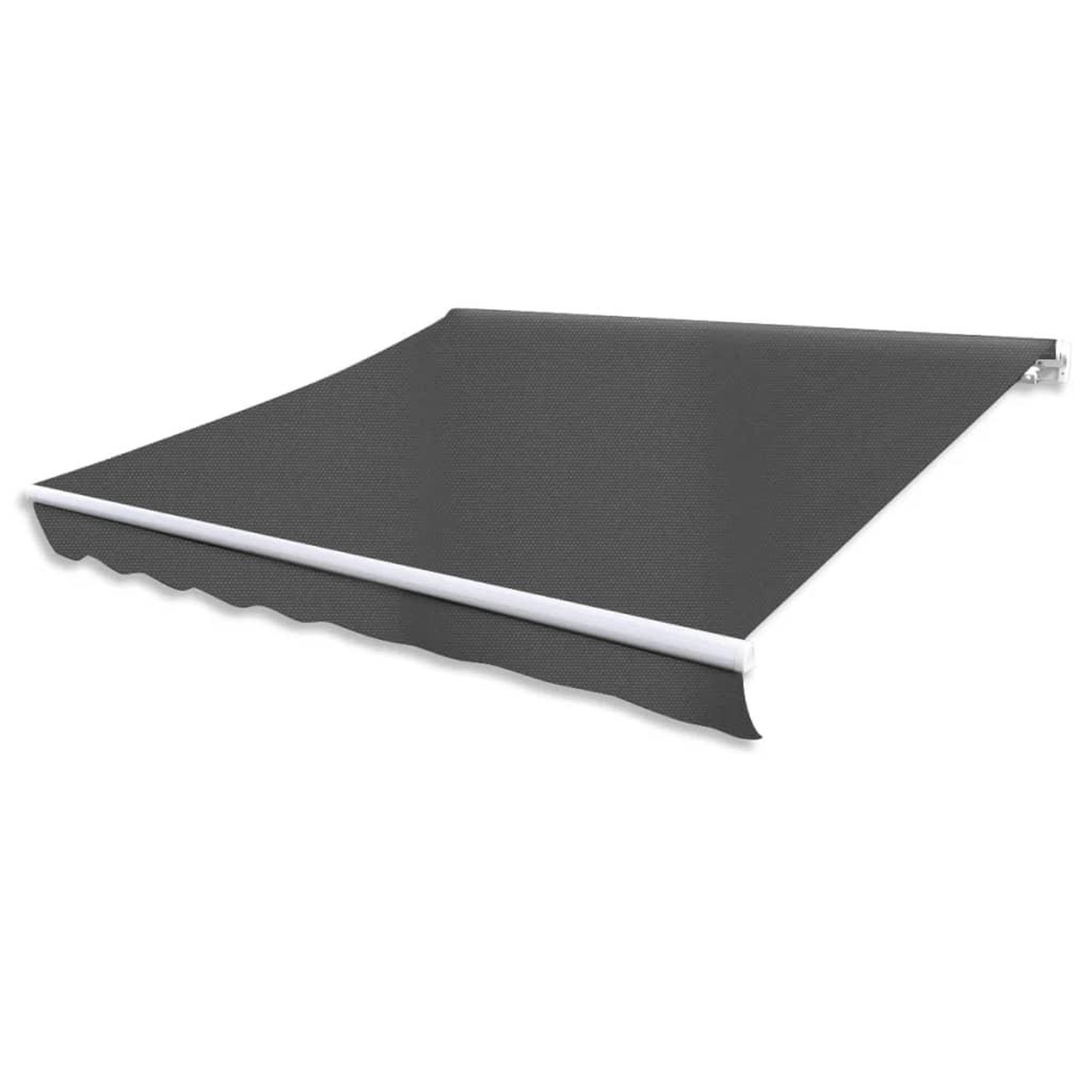 Voir la diapositive 1 : VIDAXL Auvent pliable manuel 300 cm Anthracite