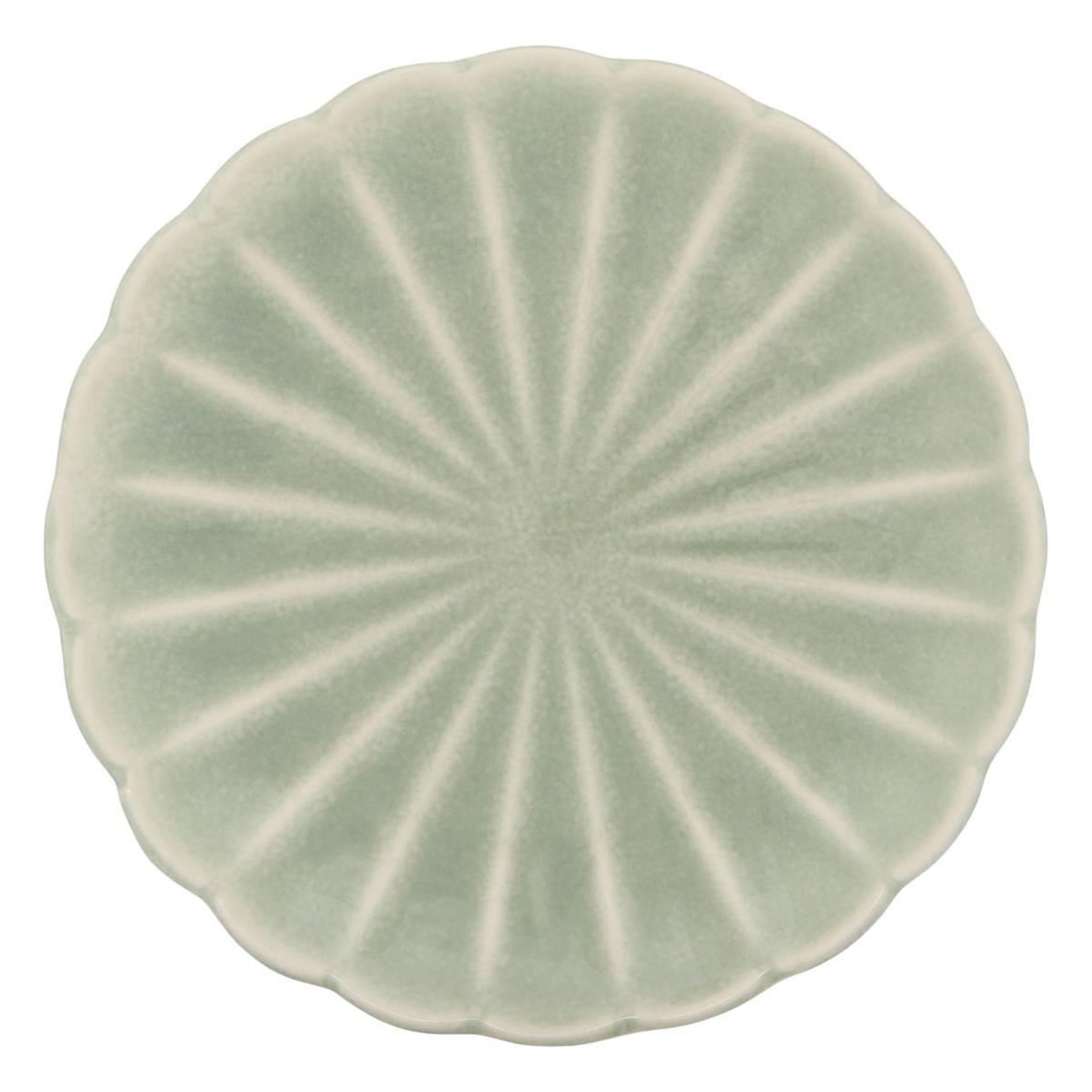 SECRET DE GOURMET Lot de 6 assiettes à pain  romy  15cm vert