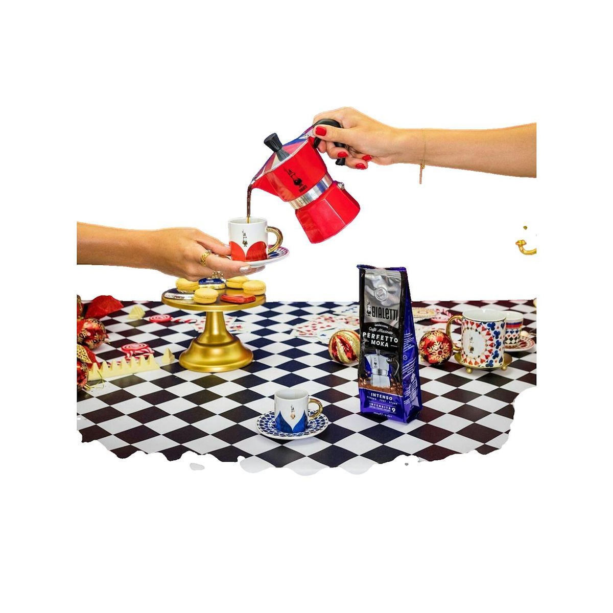 BIALETTI Cafetière Bialetti Moka Express Rouge