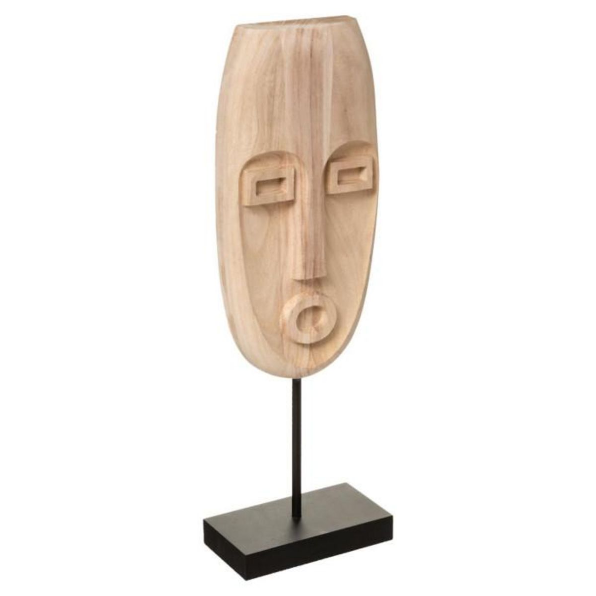 Paris Prix Masque à Poser en Bois  Safari  47cm Naturel