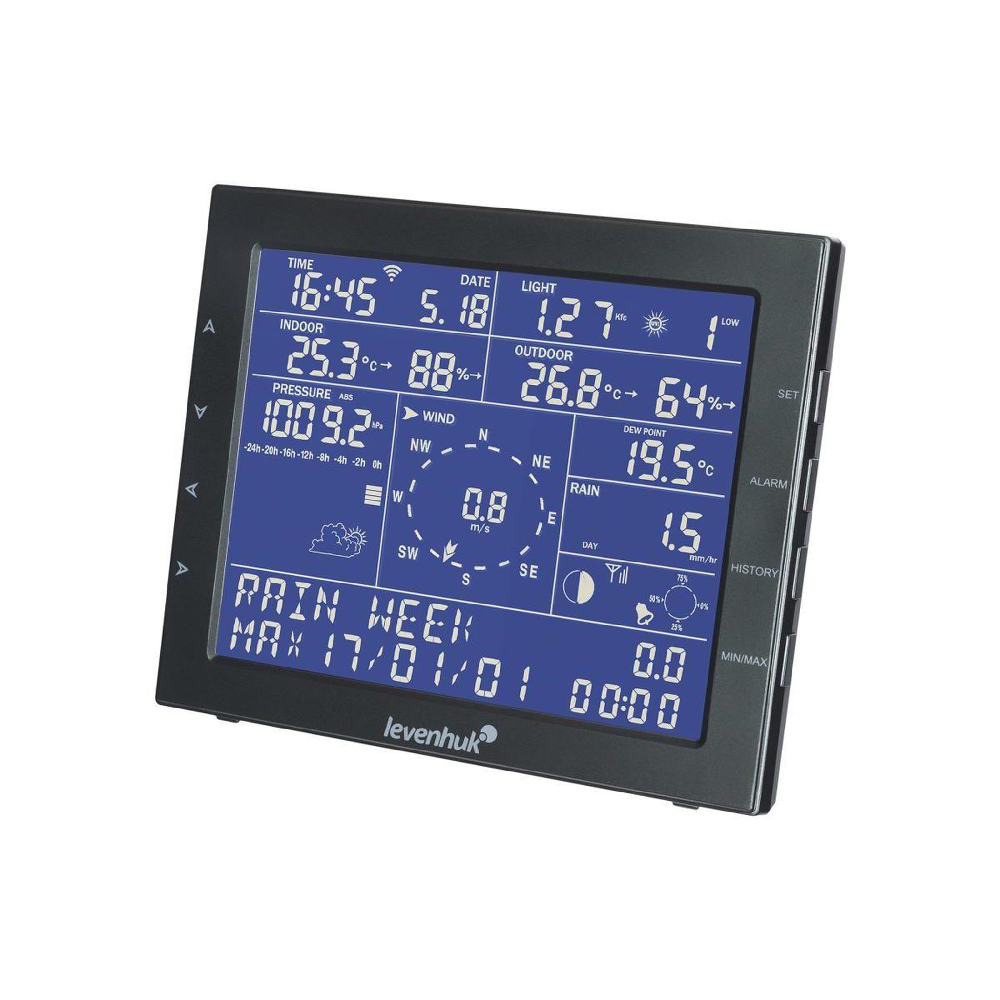 Voir la diapositive 2 : LEVENHUK Station météo  wezzer pro lp330