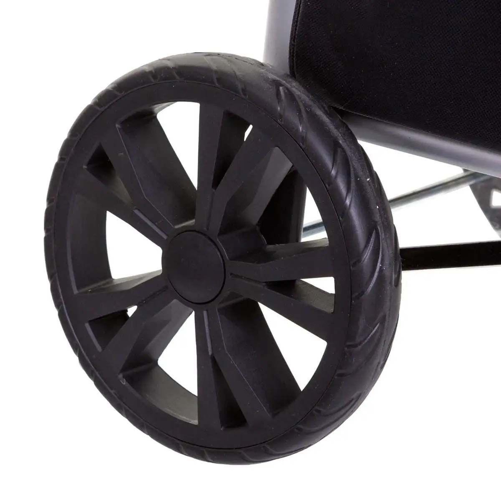 Voir la diapositive 2 : FIVE Chariot de marché design  modern  98cm charbon