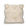 Voir la diapositive 2 : Paris Prix Coussin Tissé à la Main  Bohist  45x45cm Naturel