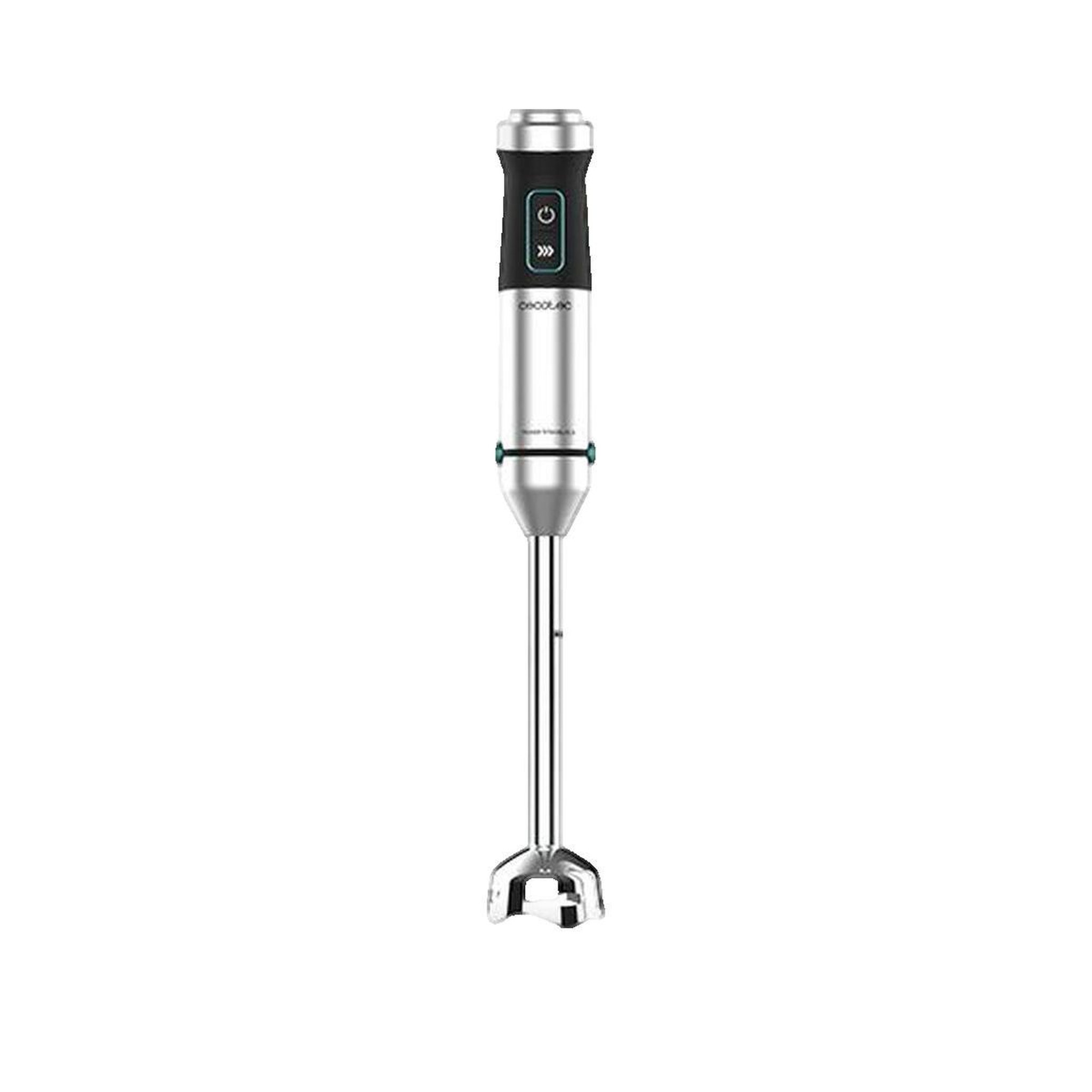 Voir la diapositive 1 : CECOTEC Mixeur plongeant Cecotec 1500 W noir avec lames en titane