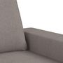 Voir la diapositive 5 : VIDAXL Ensemble de canapes 2 pcs taupe tissu