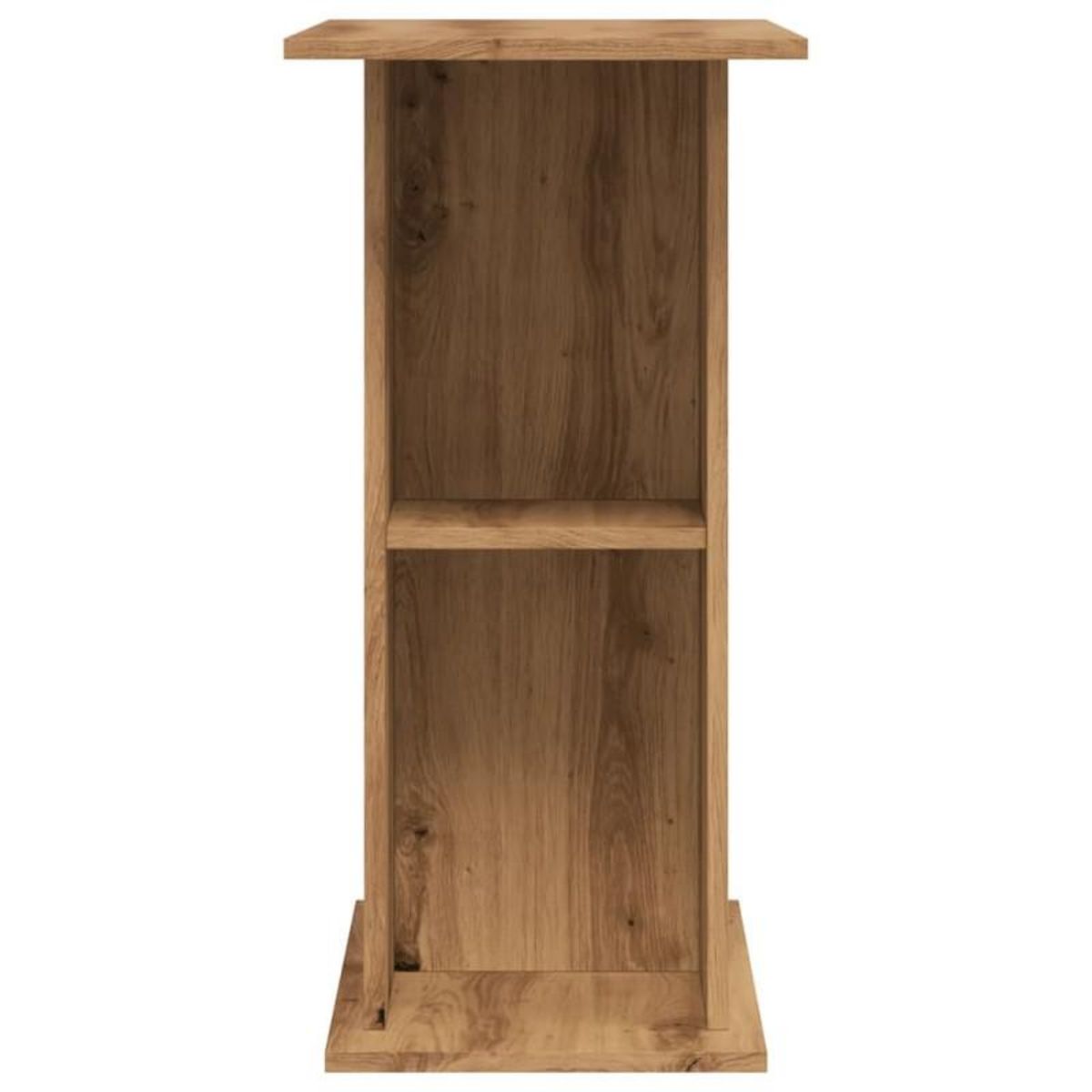 VIDAXL Support d aquarium chêne artisanal 36x75x72,5cm bois ingénierie