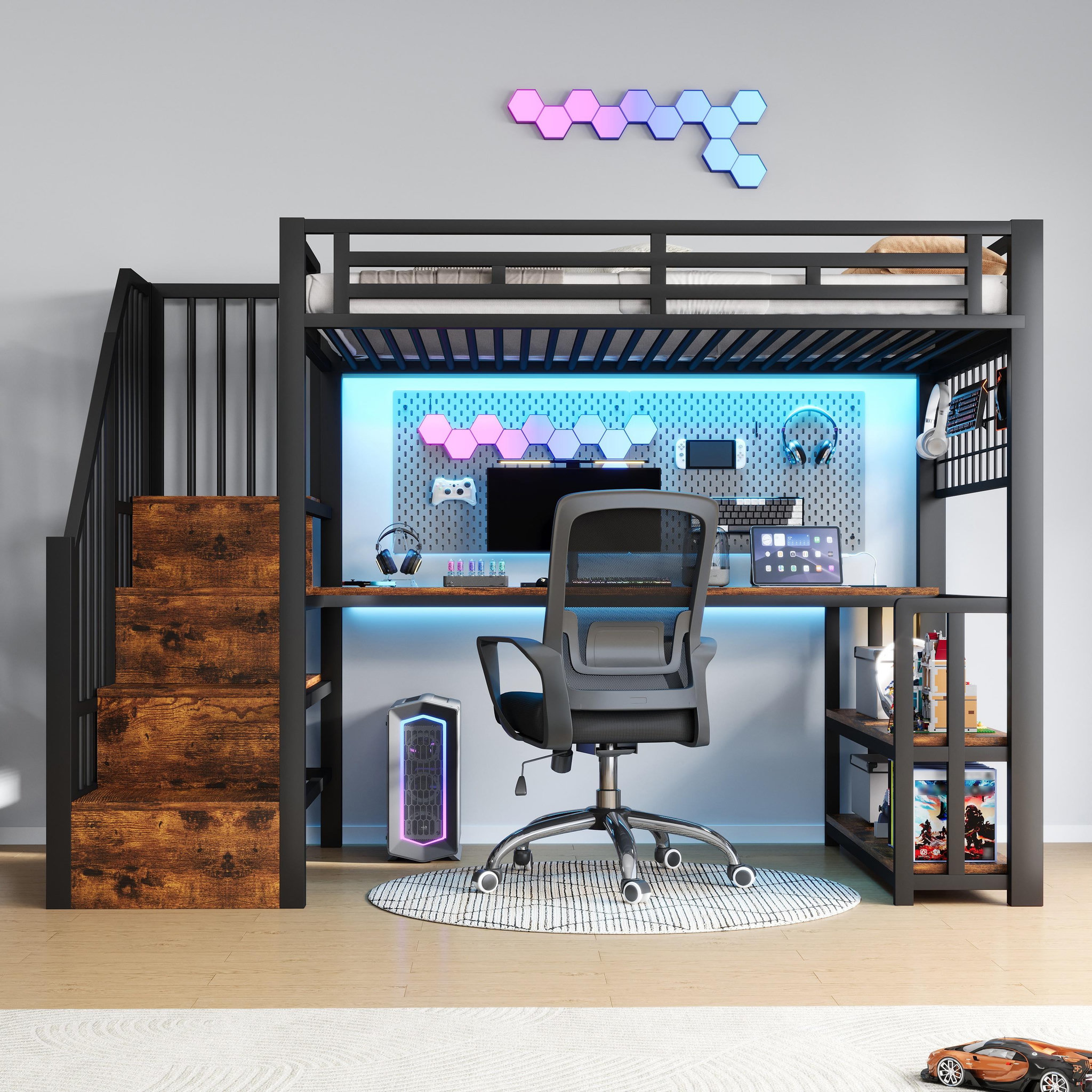 Voir la diapositive 2 : MERAX Lit mezzanine