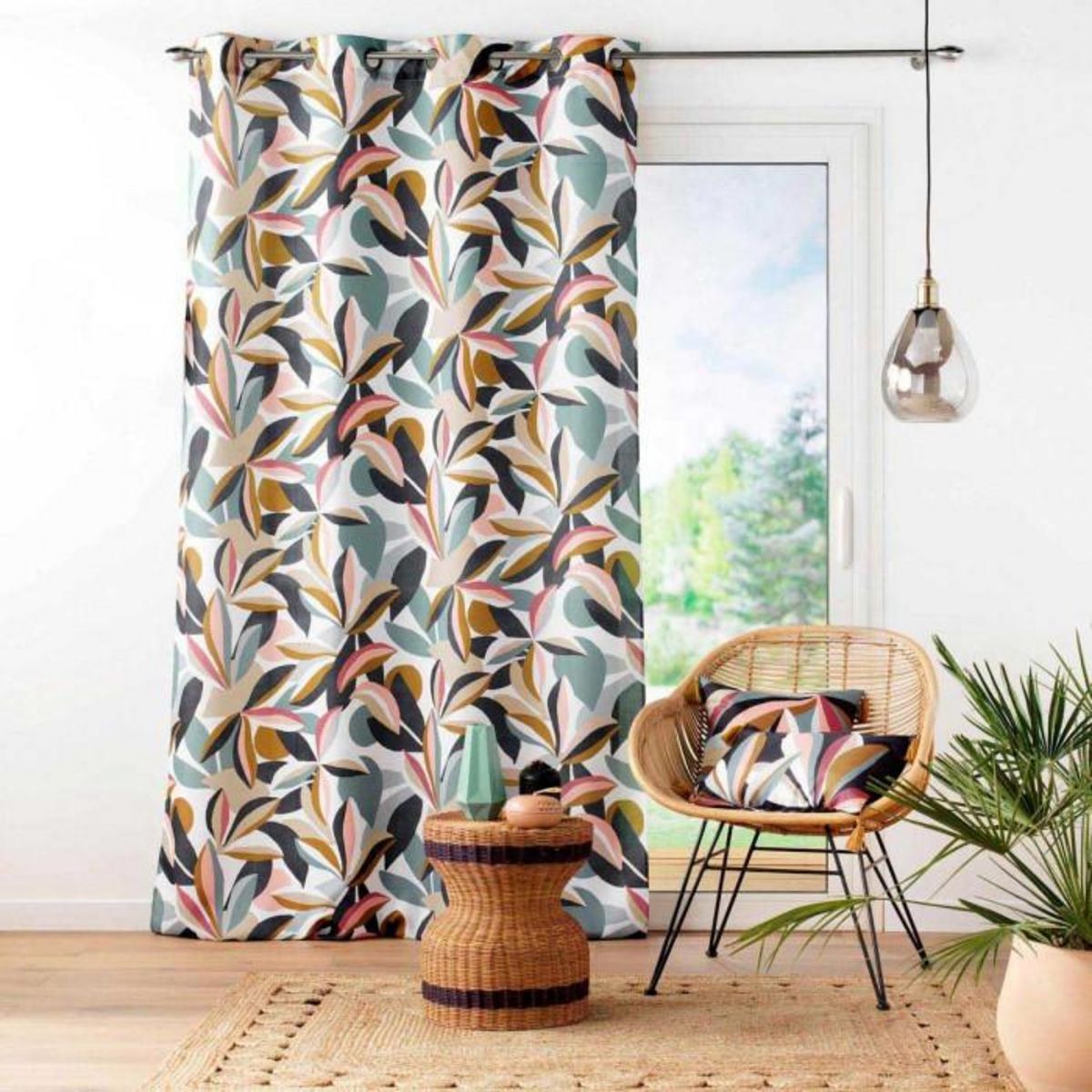 Paris Prix Rideau à Œillets  Lavinia  140x280cm Multicolore