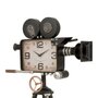 Paris Prix Horloge Design sur Pied  Camera  153cm Noir