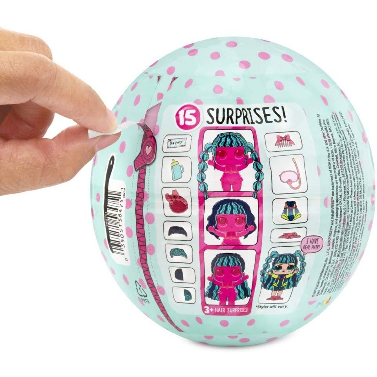 GIOCHI PREZIOSI Poupée LOL Surprise - Hairvibes 