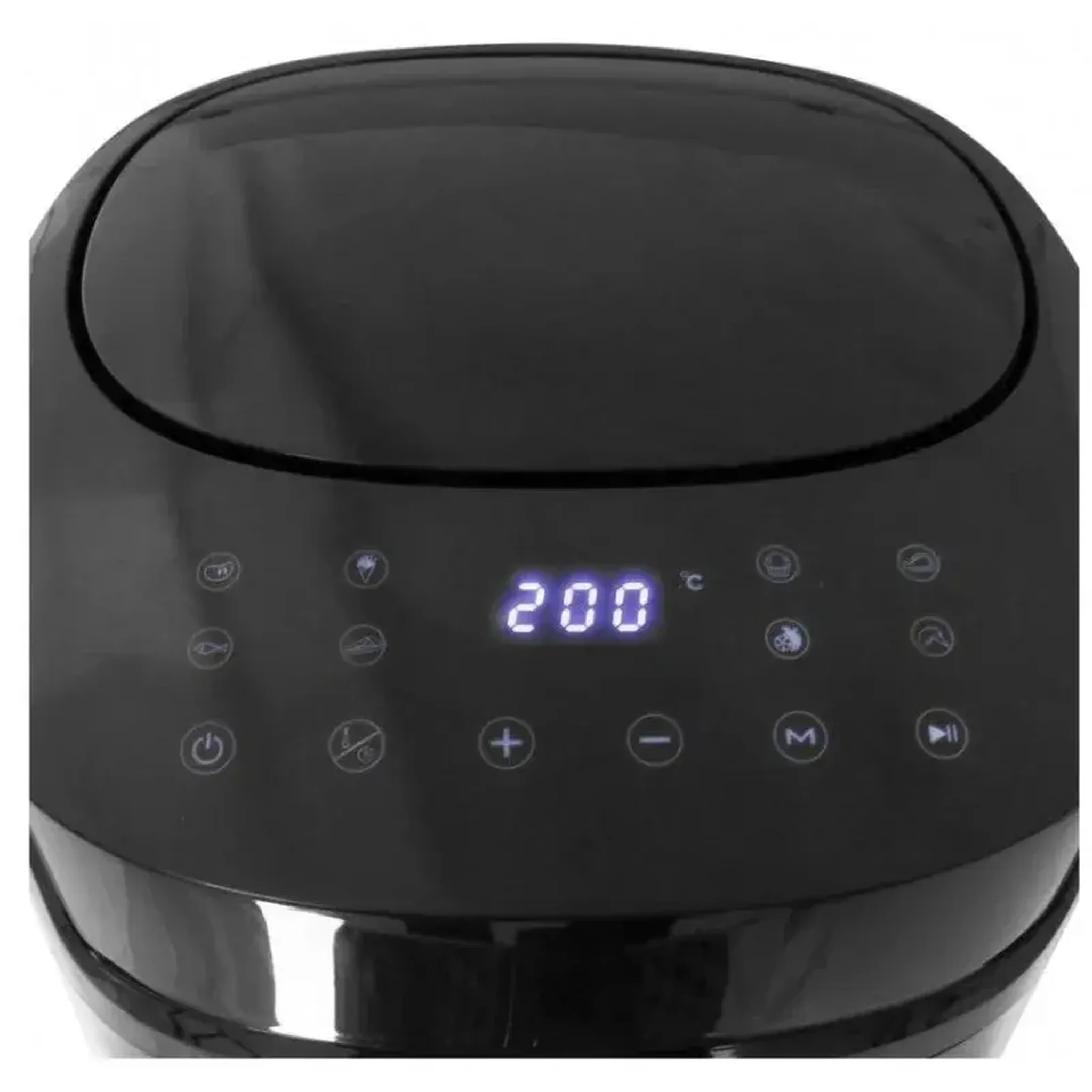 Voir la diapositive 3 : EMERIO Emerio - Af-129622.1 - Noir - Friteuse à Air Chaud 7,2l - 8 Programmes