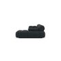Voir la diapositive 4 : LISA DESIGN Ruby - canapé modulable d'angle droit 4 places en velours texturé