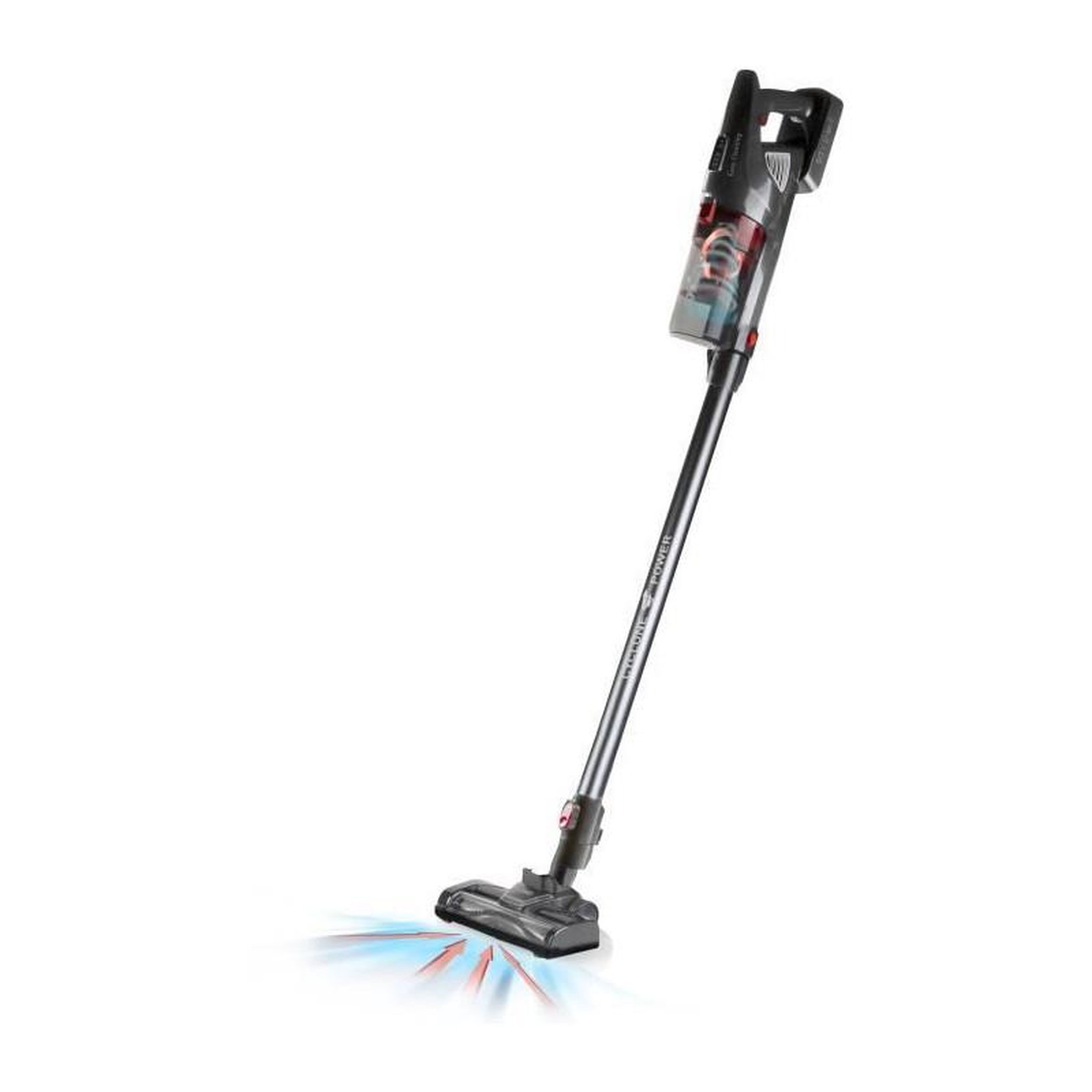 Domo DOMO DO1032SV - Aspirateur balai 2 en 1 - 18,5 V - Batterie LI-ION - Systeme cyclonique - Brosse rotative