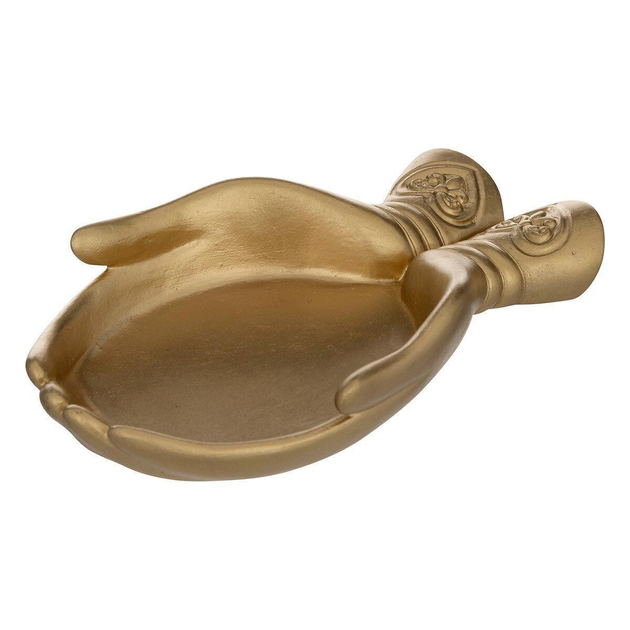 ATMOSPHERA Vide-poche design  main  22cm or