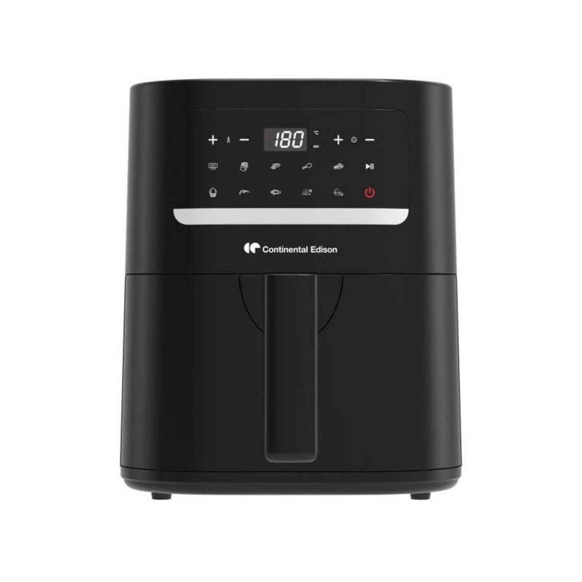CONTINENTAL EDISON Friteuse a Air Sans huile CONTINENTAL EDISON - FRSH1400B - 4,5 L - Noir - 1400W
