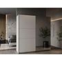 Voir la diapositive 6 : Armoire 2 portes coulissantes 1 miroir L200 cm THIBAULT
