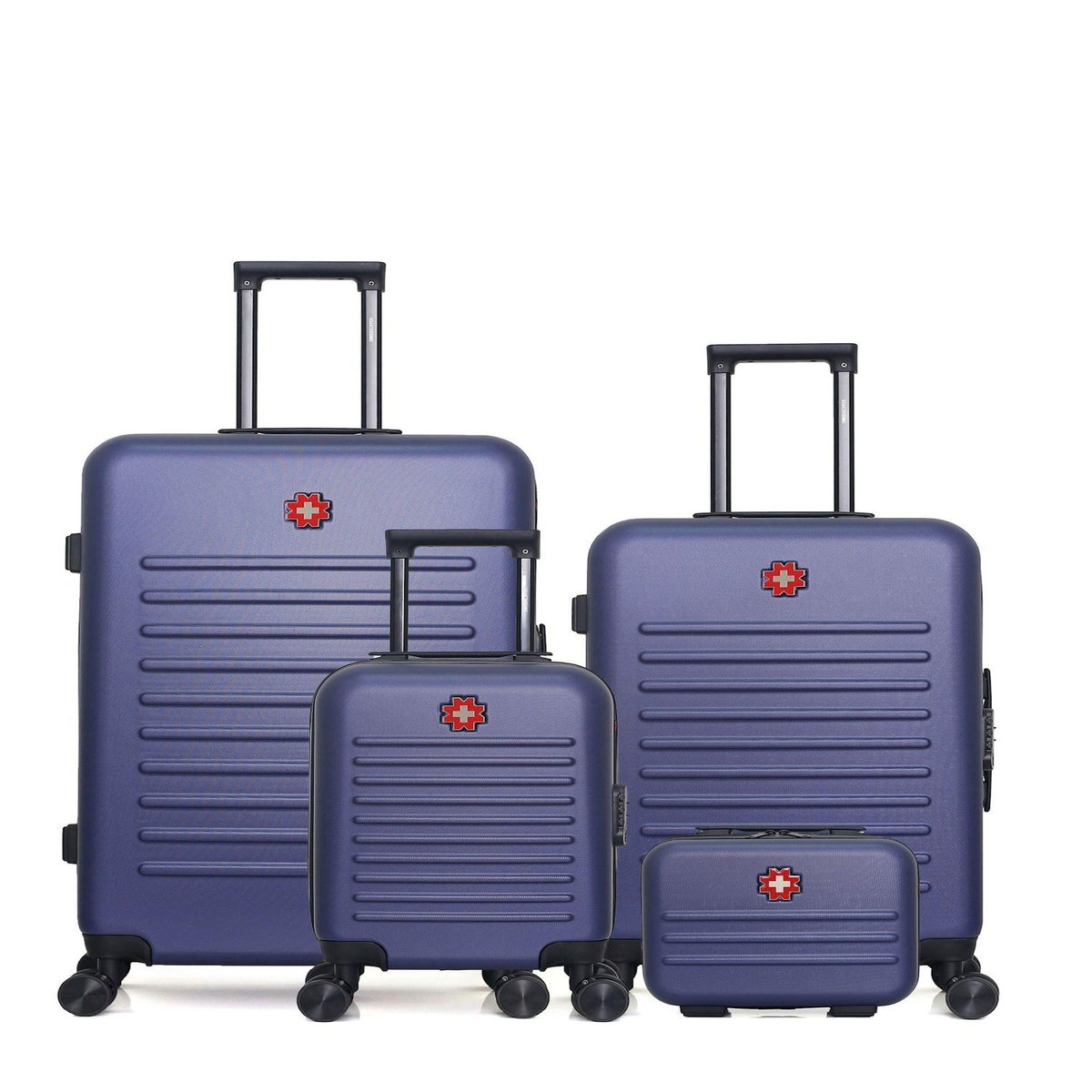 SWISS KOPPER SWISS KOPPER - Lot de 4 - Valises grand format, weekend, cabine XXS et vanity WIL