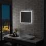 Voir la diapositive 1 : VIDAXL Miroir mural a LED pour salle de bains 60x50 cm