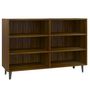 Voir la diapositive 2 : VIDAXL Buffet chene marron 103,5x35x70 cm bois d'ingenierie