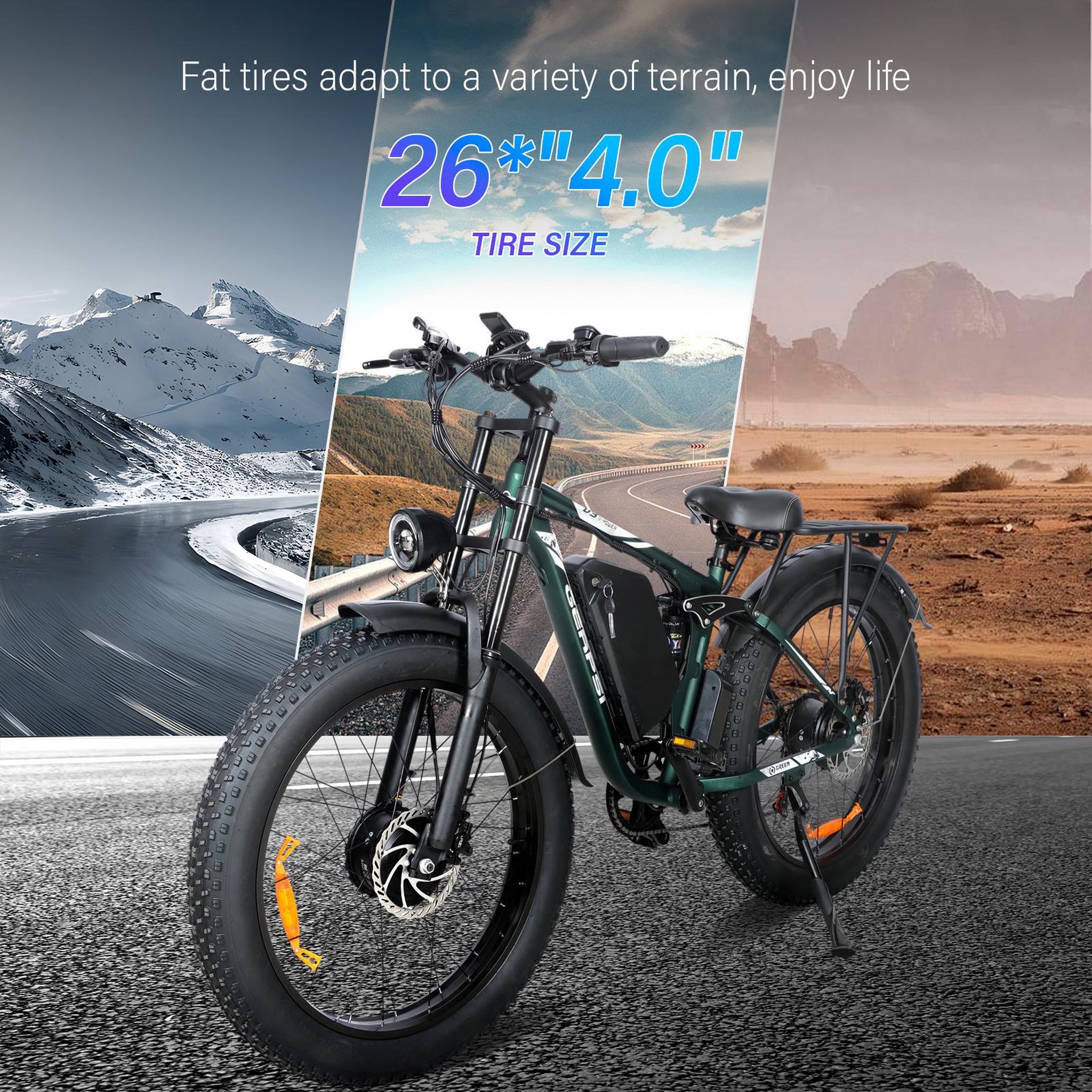 Voir la diapositive 5 : BAOLUJIE Vélo électrique pour adultes baolujie dp-2603sj
