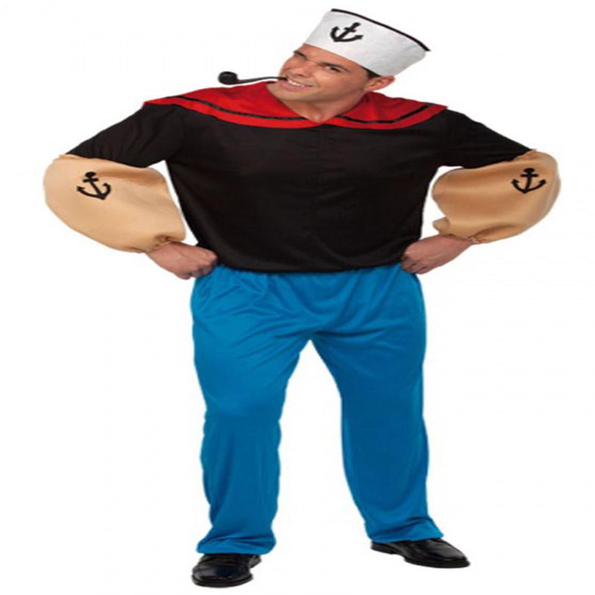 EURO CARNAVALES Déguisement de Marin Musclé - Adulte M/L - M/L