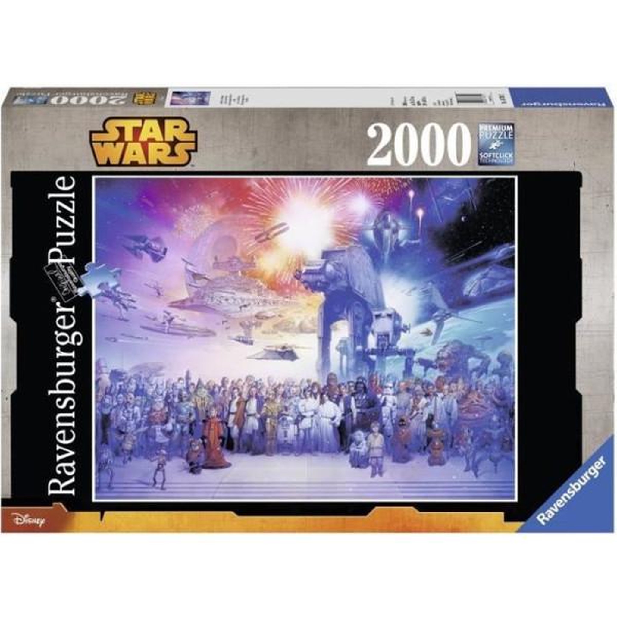 RAVENSBURGER Puzzle 2000 pieces star wars - ravensburger
