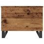 Voir la diapositive 4 : VIDAXL Table basse vieux bois 60x44,5x45 cm bois d'ingenierie