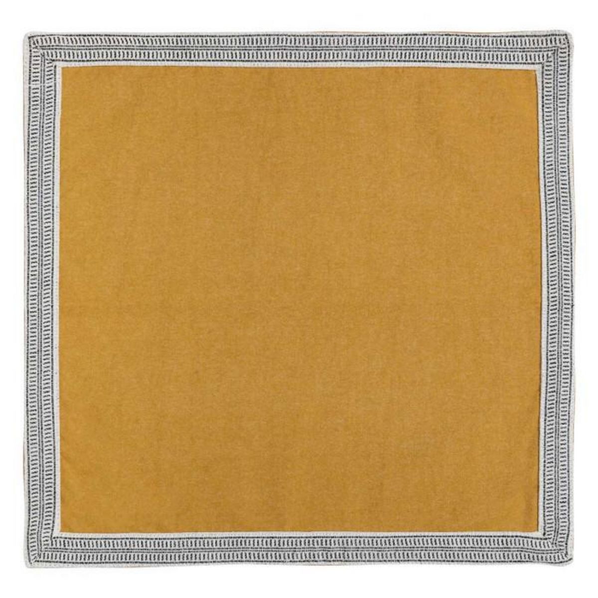 ATMOSPHERA Nappe & 6 Serviettes de Table  Inuits Dreams  150x250cm Ocre