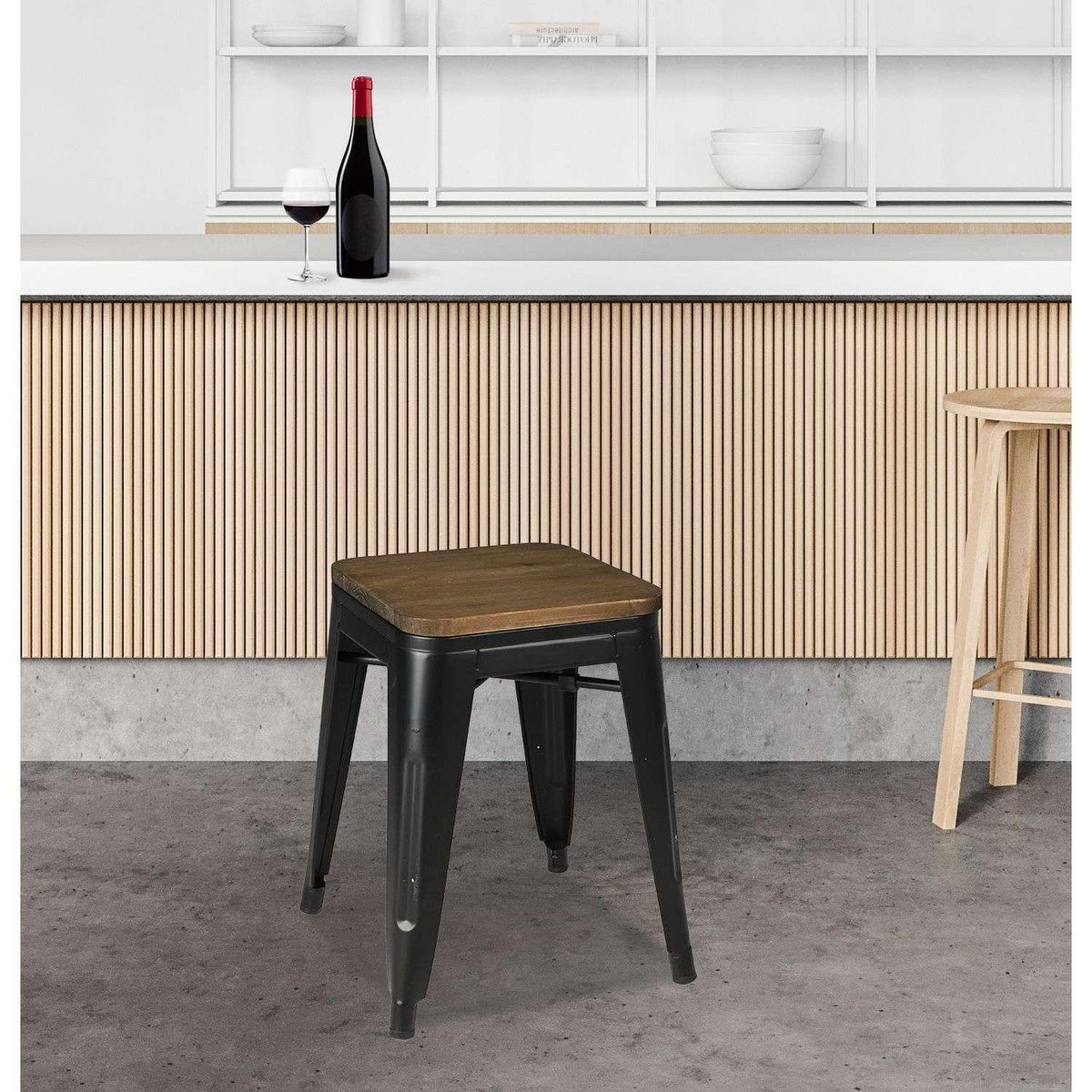 DIVERS Tabouret vintage