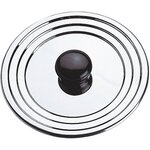 Sitram Couvercle universel Inox universel diam 16-18-20 cm