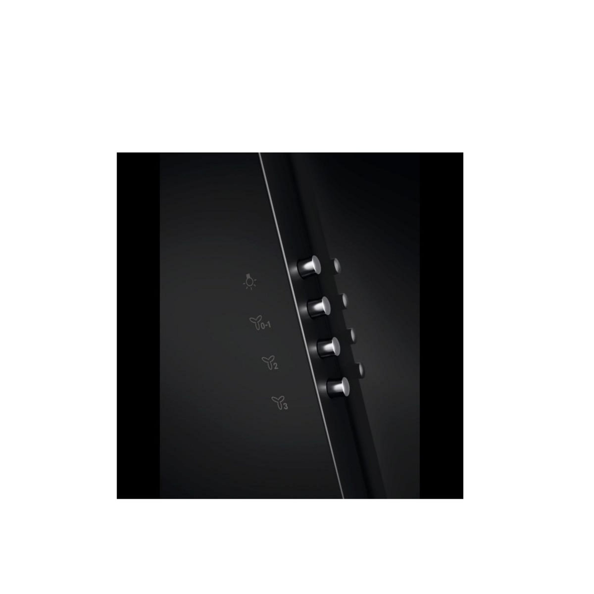 ELECTROLUX Hotte décorative murale 60cm 600m3/h noir - LFV326K